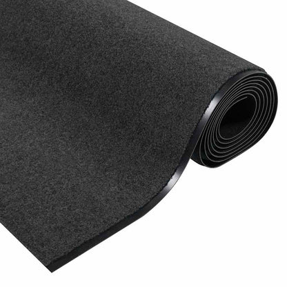 Tapete de Entrada Outros Antracite e Preto 120 x 350 cm