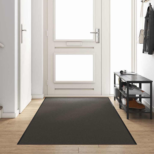 Tapete de Entrada Outros Antracite e Preto 120 x 350 cm