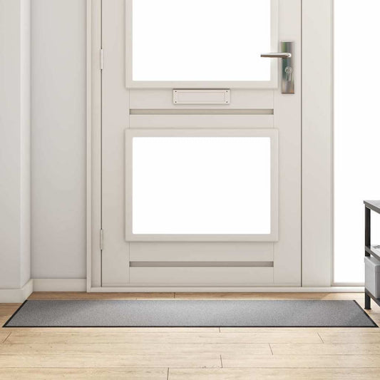 Tapete de Entrada Outros Cinza e Preto 60 x 180 cm