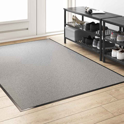 Tapete de Entrada Outros Cinza e Preto 120 x 180 cm