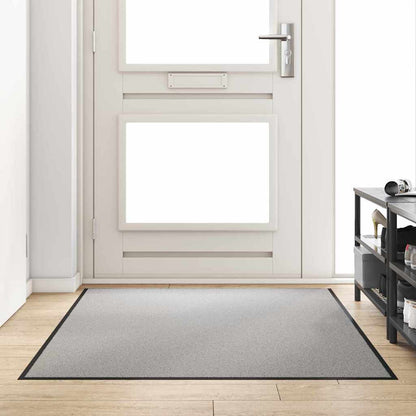 Tapete de Entrada Outros Cinza e Preto 120 x 180 cm