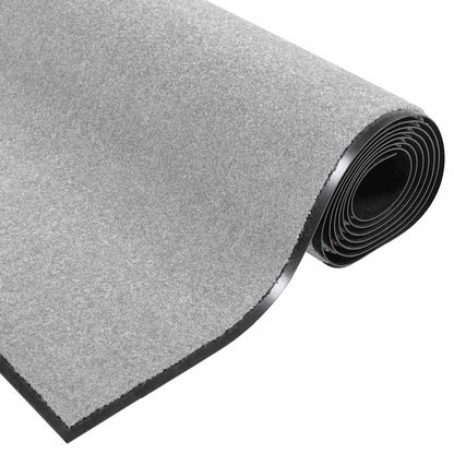 Tapete de Entrada Outros Cinza e Preto 120 x 250 cm