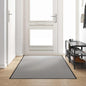 Tapete de Entrada Outros Cinza e Preto 120 x 250 cm