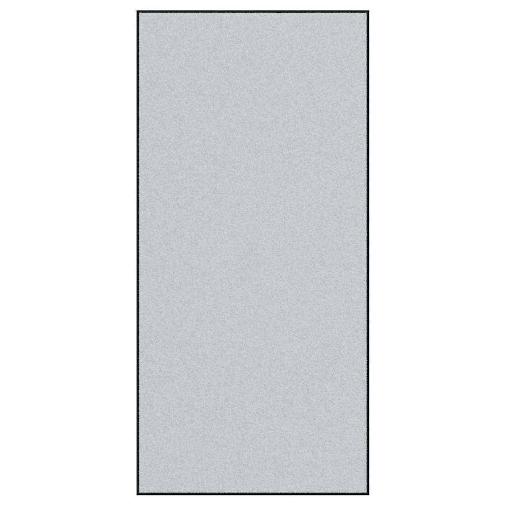 Tapete de Entrada Outros Cinza e Preto 120 x 250 cm