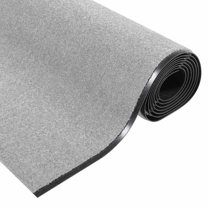 Tapete de Entrada Outros Cinza e Preto 120 x 350 cm