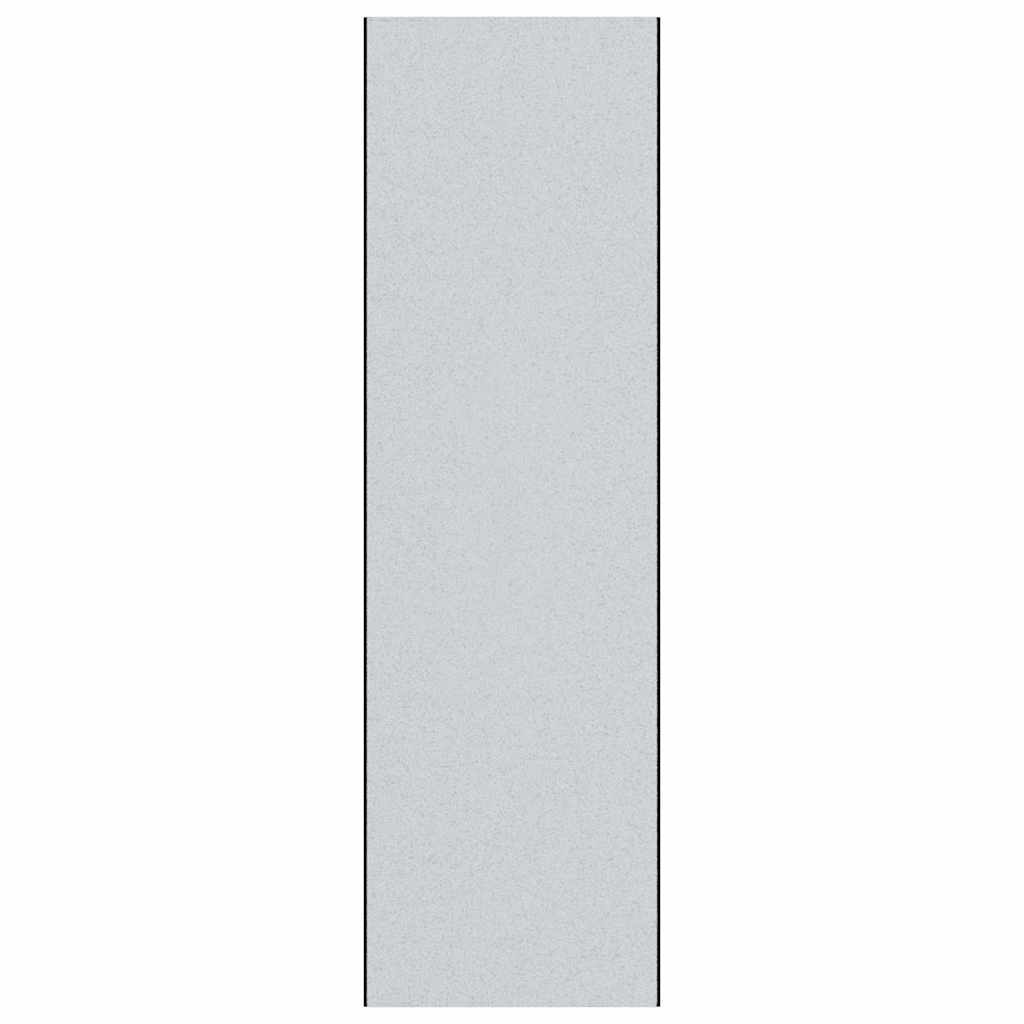 Tapete de Entrada Outros Cinza e Preto 120 x 400 cm