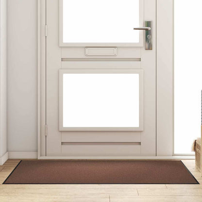 Tapete de Entrada Outros Marrom e Preto 90 x 150 cm