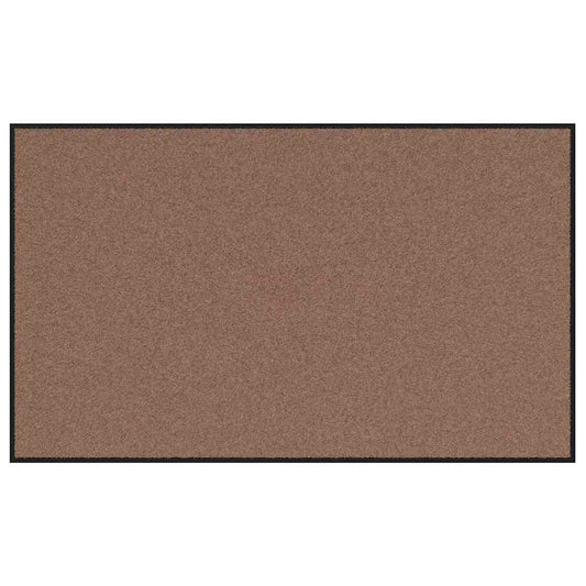 Tapete de Entrada Outros Marrom e Preto 90 x 150 cm