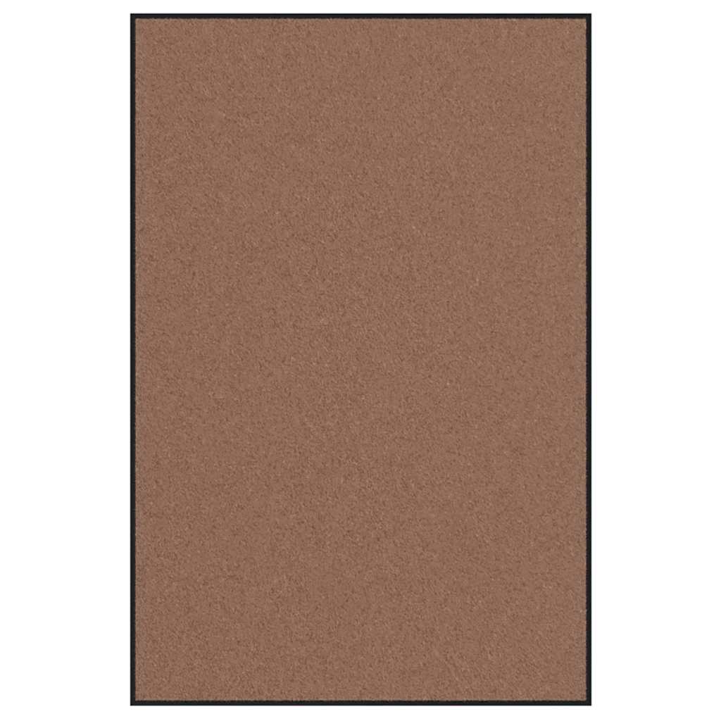 Tapete de Entrada Outros Marrom e Preto 120 x 180 cm