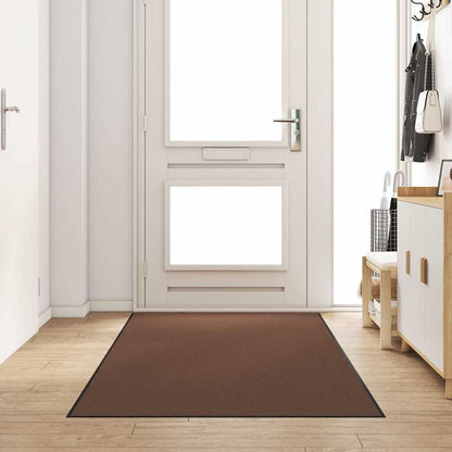 Tapete de Entrada Outros Marrom e Preto 120 x 250 cm