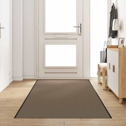 Tapete de Entrada Outros Bege e Preto 120 x 350 cm