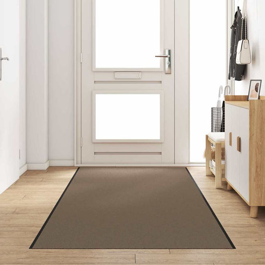 Tapete de Entrada Outros Bege e Preto 120 x 350 cm