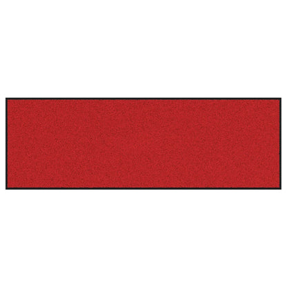 Tapete de Entrada Outros Vermelho e Preto 60 x 180 cm