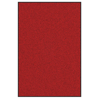 Tapete de Entrada Outros Vermelho e Preto 120 x 180 cm