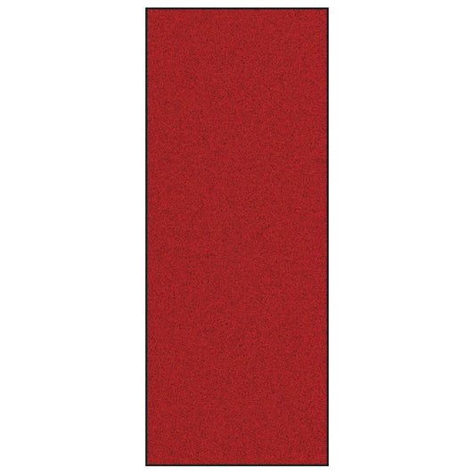 Tapete de Entrada Outros Vermelho e Preto 120 x 300 cm