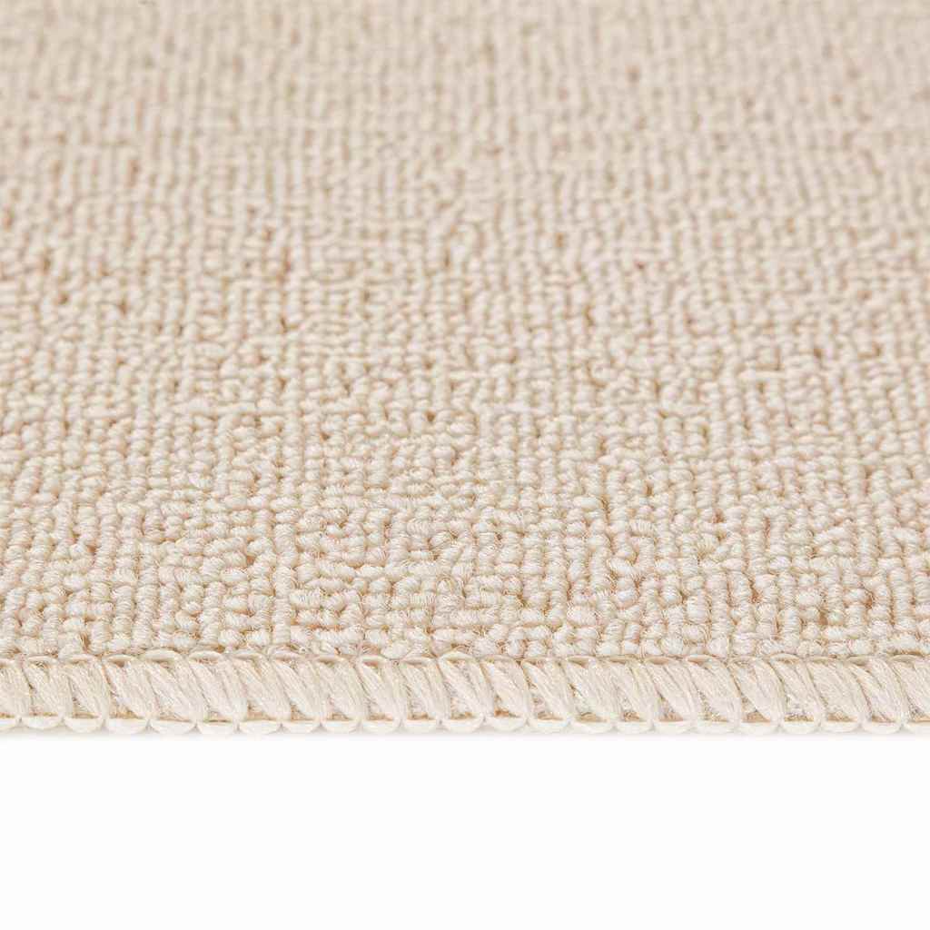 Tapetes Antiderrapantes para Escadas 15 pcs Creme 75 x 20 cm PP