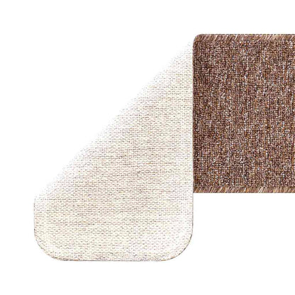 Tapetes Antiderrapantes para Escadas 15 pcs Castanho 75 x 20 cm