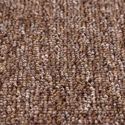 Tapetes Antiderrapantes para Escadas 15 pcs Castanho 75 x 20 cm