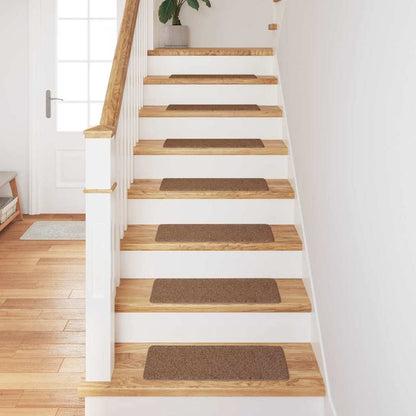 Tapetes Antiderrapantes para Escadas 15 pcs Amarelo 60 x 25 cm