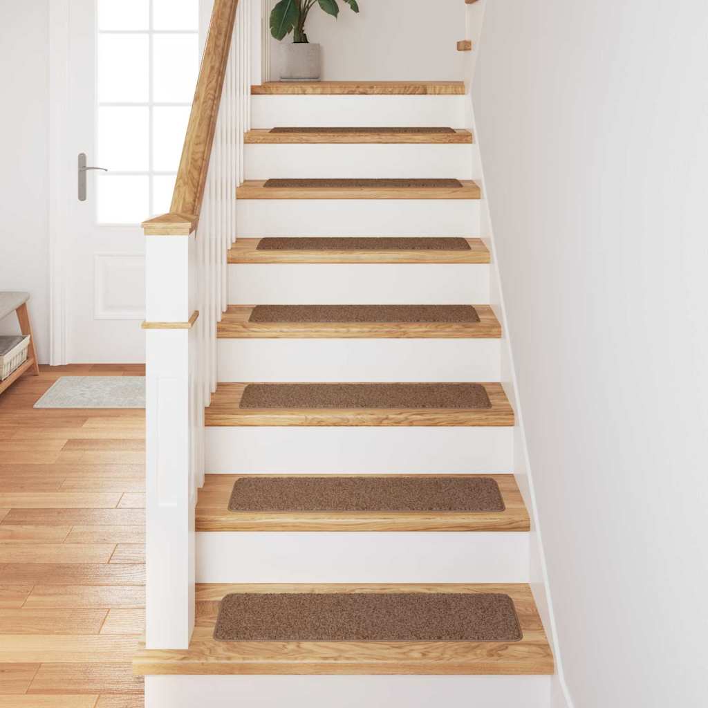 Tapetes Antiderrapantes para Escadas 15 pcs Amarelo 75 x 20 cm