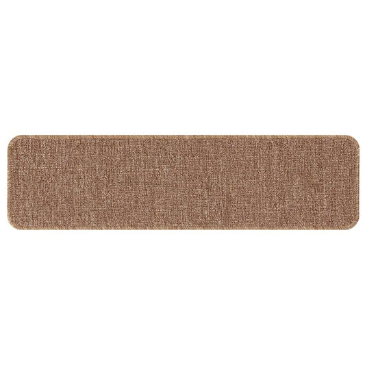 Tapetes Antiderrapantes para Escadas 15 pcs Amarelo 75 x 20 cm