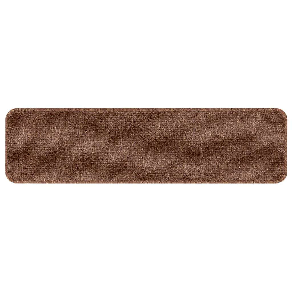 Tapetes Antiderrapantes para Escadas 15 pcs Amarelo 75 x 20 cm