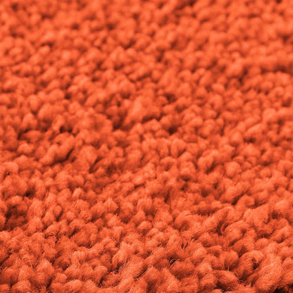 Tapete de Banho Antiderrapante Laranja 50 x 80 cm PP