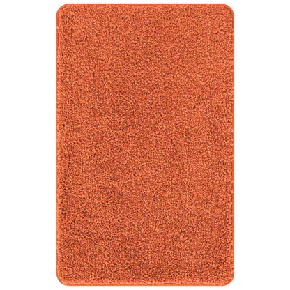 Tapete de Banho Antiderrapante Laranja 50 x 80 cm PP