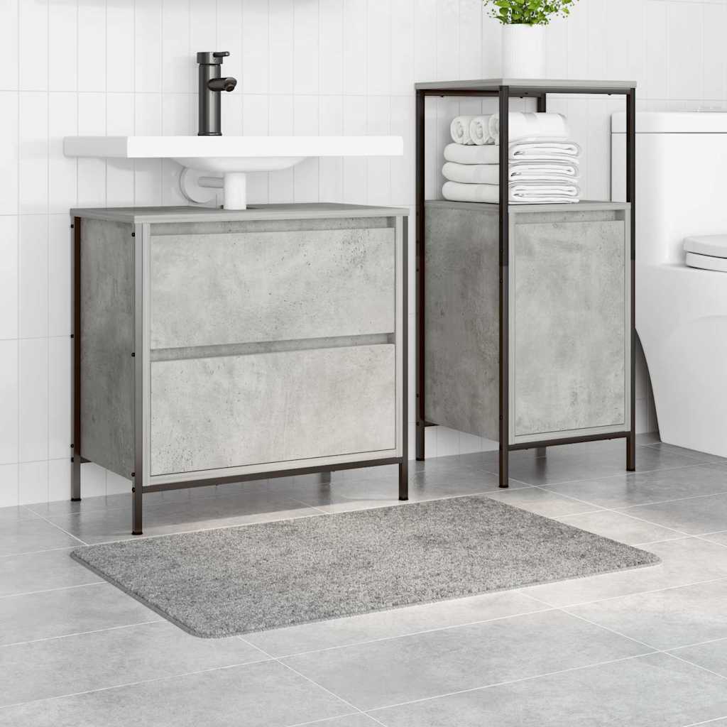 Tapete de Banho Antiderrapante Cinzeto 60 x 90 cm PP
