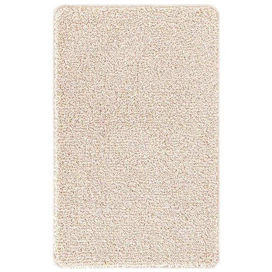 Tapete de Banho Antiderrapante Creme 60 x 90 cm PP