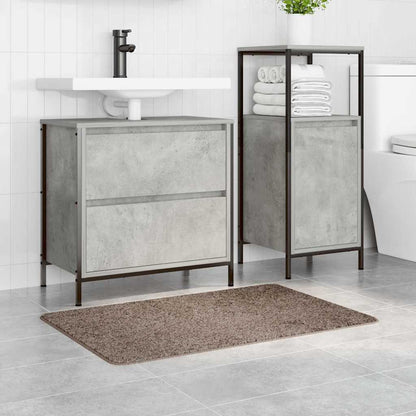 Tapete de Banho Antiderrapante Castanho 60 x 90 cm PP