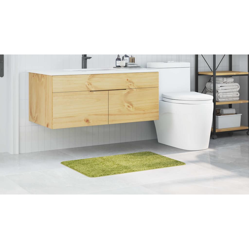 Tapete de Banho Antiderrapante Verde 60 x 90 cm PP