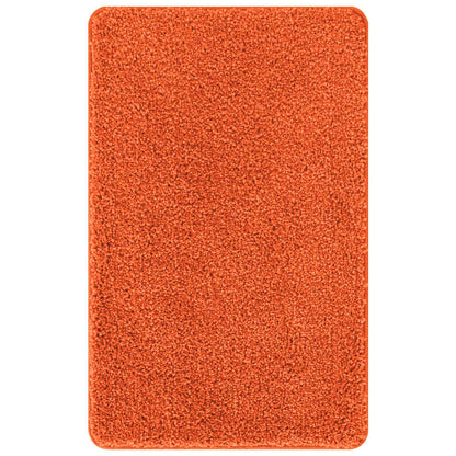 Tapete de Banho Antiderrapante Laranja 60 x 90 cm PP