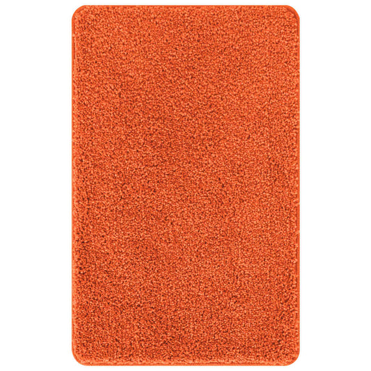 Tapete de Banho Antiderrapante Laranja 60 x 90 cm PP