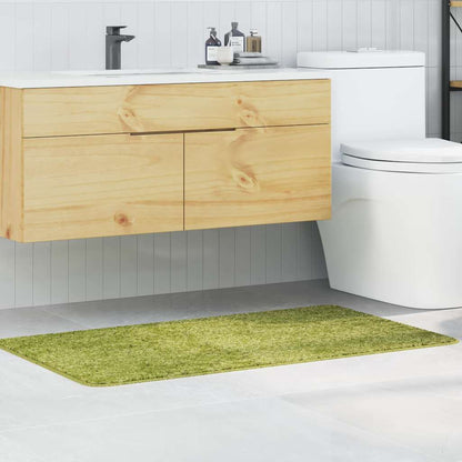Tapete de Banho Antiderrapante Verde 70 x 120 cm PP