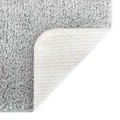 Conjunto de Tapetes de Banho Antiderrapantes 3 pcs Cinzeto
