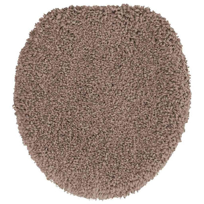 Conjunto de Tapetes de Banho Antiderrapantes 3 pcs Castanho