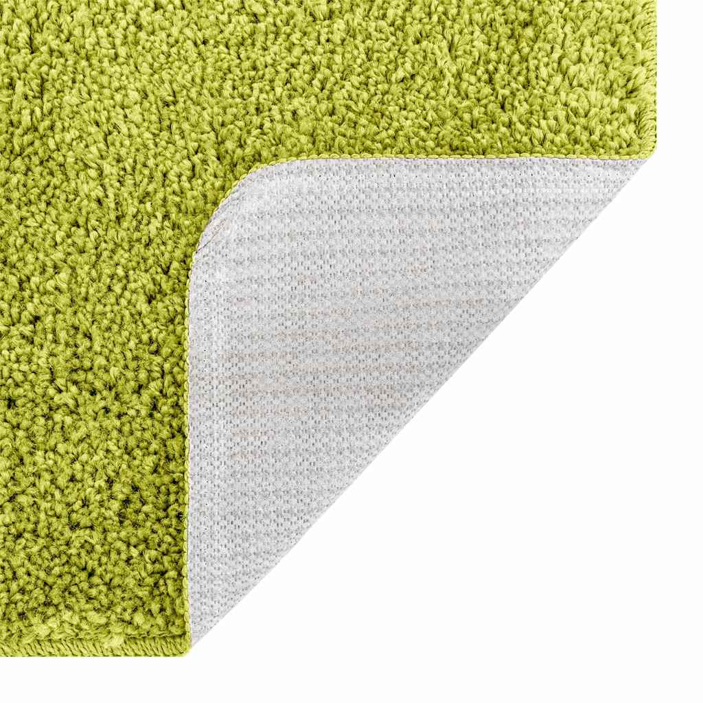 Conjunto de Tapetes de Banho Antiderrapantes 3 pcs Verde