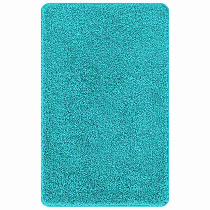 Conjunto de Tapetes de Banho Antiderrapantes 3 pcs Turquesa