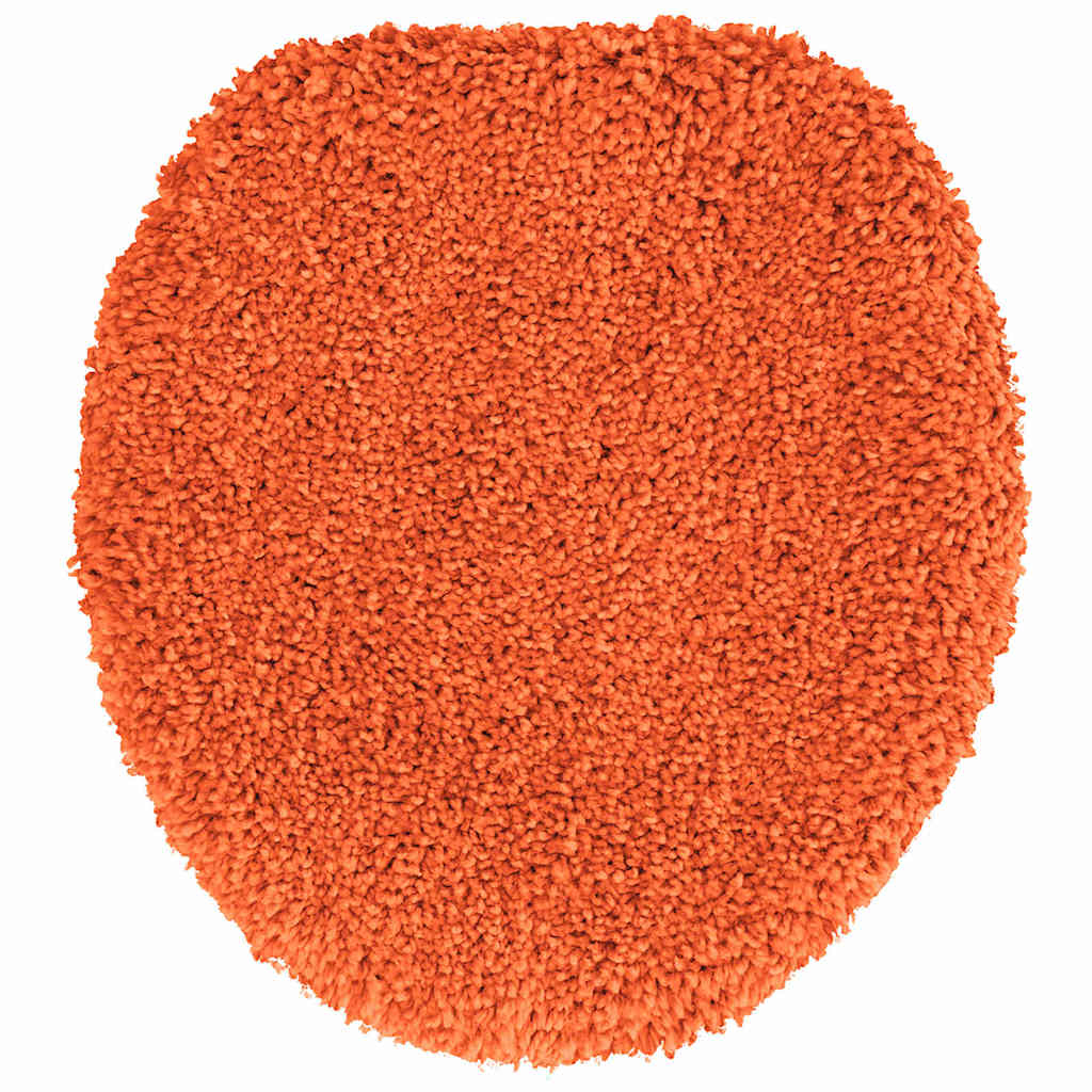 Conjunto de Tapetes de Banho Antiderrapantes 3 pcs Laranja