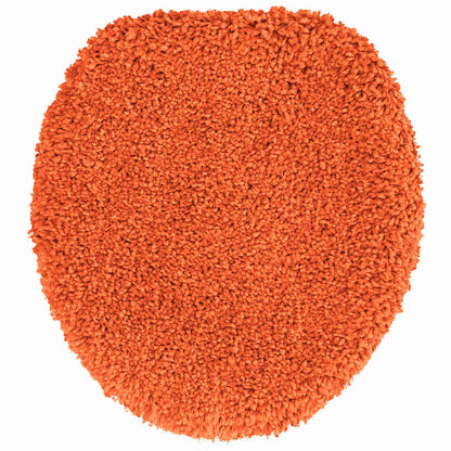 Conjunto de Tapetes de Banho Antiderrapantes 3 pcs Laranja