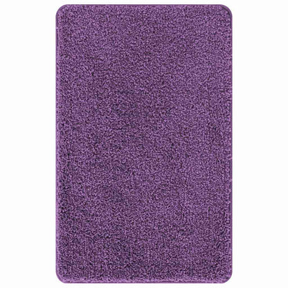 Conjunto de Tapetes de Banho Antiderrapantes 3 pcs Roxo