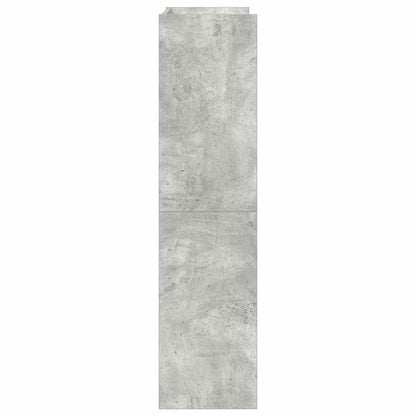 Sapateira 60x25x100 cm derivados de madeira cinzento cimento