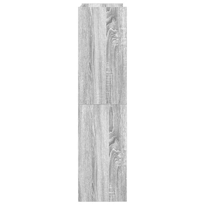 Sapateira 60x25x100 cm derivados de madeira cinzento sonoma