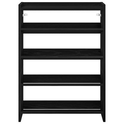 Sapateira 60x25x81 cm derivados de madeira preto