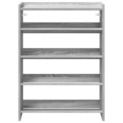 Sapateira 60x25x81 cm derivados de madeira cinzento sonoma
