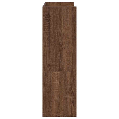 Sapateira 60x25x81 cm derivados de madeira carvalho castanho