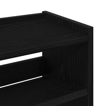 Sapateira 60x25x62 cm derivados de madeira preto