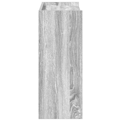 Sapateira 60x25x62 cm derivados de madeira cinzento sonoma