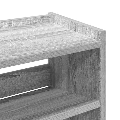 Sapateira 60x25x62 cm derivados de madeira cinzento sonoma